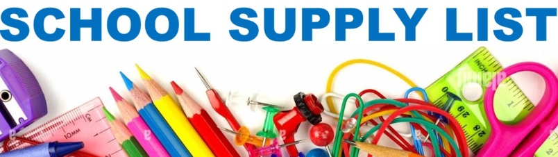 School Supply Lists 2022-23